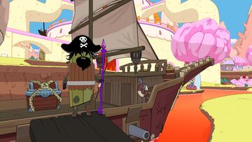 Captura de pantalla - Hora de Aventuras: Piratas de Enchiridi車n (NSW)