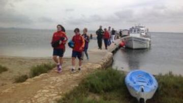 Las jugadoras de la Selección