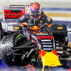 El padre de Verstappen cree que "Max iba a ganar en Singapur"