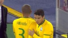 Miranda se rompe con Brasil