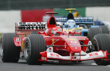 Hasta 2017 la vuelta récord la tenía Michael Schumacher en 2003: 1:08.337