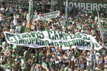 Emotiva vuelta del Chapecoense al fútbol