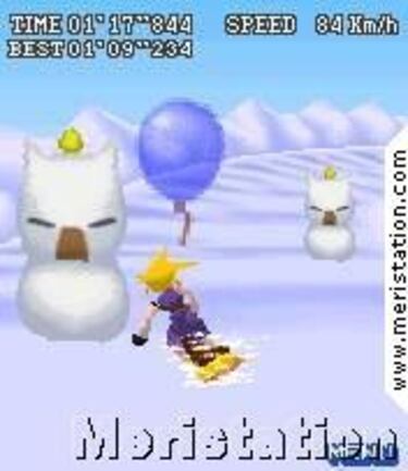 Primeras imágenes de Final Fantasy VII Snowboarding