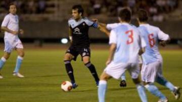 Borja Oubiña: "Jugar en San Mamés siempre es bonito"