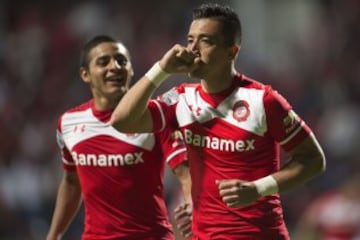 Sólo 4 minutos después, Uribe consiguió su segundo tanto de la noche y le dio la vuelta al marcador en la noche de Libertadores