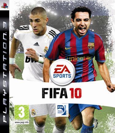 Benzéma acompañará a Xavi en la portada de FIFA 10