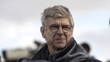 FILED - 06 January 2020, Egypt, Giza: Former FC Arsenal coach Arsene Wenger follows a friendly match played before the 2019 CAF Awards. Wenger, who is currently director of global football development at the FIFA, has admitted the huge gap between Europea