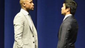 Mayweather y Pacquiao, el esperado duelo.