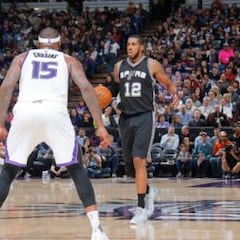 Los Spurs toman Sacramento pese al regreso de Cousins