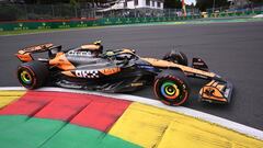F1 Libres 1 y 2 del GP de B¨¦lgica: resumen, resultados y reacciones de Alonso y Sainz en Spa