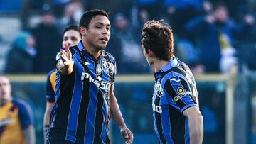 El delantero colombiano ha marcado tres goles en 13 partidos disputados con el Atalanta en lo que va de la temporada.