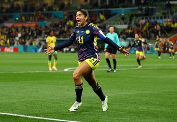 Colombia y Jamaica se enfrentaron por los octavos de final del Mundial Femenino de Australia - Nueva Zelanda 2023 en el AAMI Park de Melbourne.