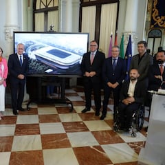 Málaga presenta su magno proyecto de nueva Rosaleda