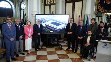Presentaci¨®n de la maqueta de la nueva Rosaleda.