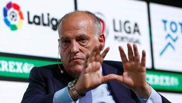 Javier Tebas, presidente de LaLiga.