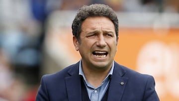 Eusebio Sacristán, en un partido.