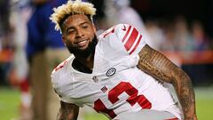 Ver a Odell Beckham es un espect&aacute;culo inigualable en los New York Giants.