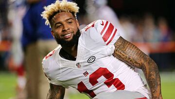 Ver a Odell Beckham es un espect&aacute;culo inigualable en los New York Giants.