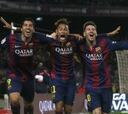 El Barça mata al campeón con su tridente: Neymar, Suárez y Messi