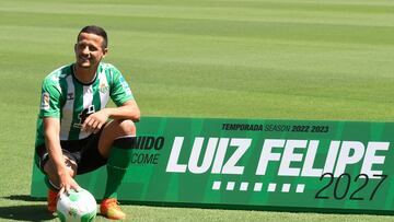 Luiz Felipe, en su presentación. TONI RODRÍGUEZ/DIARIO AS