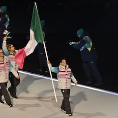 Así fue el desfile de México en los Juegos Olímpicos de Invierno 2026