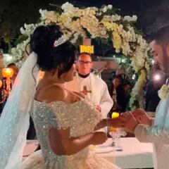 Así fue la boda de Kimberly ‘La más preciosa’ y Óscar Barajas: Las fotos y videos de la ceremonia religiosa