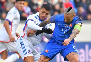 Chile 0, Eslovaquia 0, amistoso internacional: retiro de Hamsik, resumen y resultado
