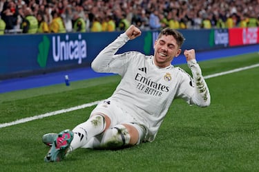 Su gol ante el Athletic es para guardarlo en la videoteca. A su esfuerzo impagable, el uruguayo buscó el gol en el asedio final y lo consiguió de una gran volea.