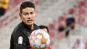 James Rodríguez, jugador de Al Rayyan