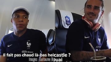 After PSG lost 4-1 to Newcastle in the Champions League, many people were reminded of this moment between Antoine Griezmann and Kylian Mbappé.