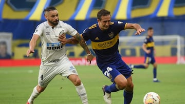 Formaciones de Boca y Santos hoy: Copa Libertadores