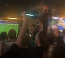 Locura en un bar de Glasgow con el gol de Escocia que le dio el pase al Mundial