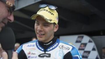 Takaaki Nakagami se hizo con la pole de Moto2 en Brno.