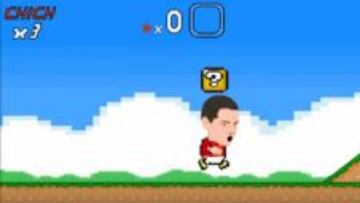 Convierten a Chicharito Hernández en Mario Bros
