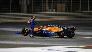 Sainz se queda fuera por una extraña avería en el McLaren