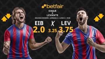 SD Eibar vs. Levante UD: horario, dónde ver, pronósticos y clasificación