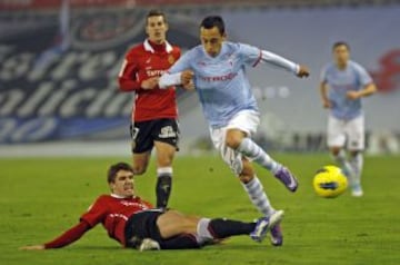 Orellana ha jugado en dos periodos por el Celta: entre 2011 y 2012, y hoy, desde el 2013.