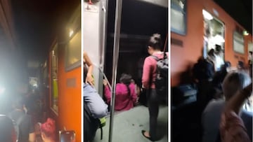 Línea 3, Metro CDMX: así desalojaron a usuarios por falla en las vías