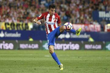 Nico Gaitán con el Atlético.