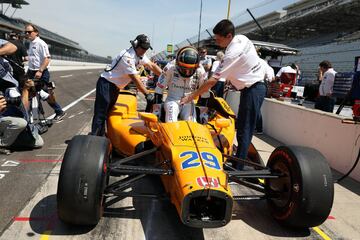 Comienza el reto de Fernando Alonso en la Indy 500