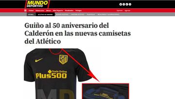La nueva camiseta del Atleti homenajea al Vicente Calderón