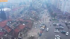 Vídeos: Los estragos del sismo de 7.8 en Turquía, hay más de 3 mil muertos