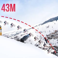 ¿Récord de salto más largo sobre una mountain bike?