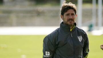 Víctor Sanchez del Amo, entrenador del Málaga.
