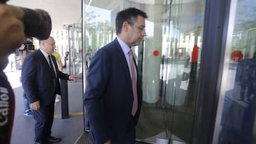 El presidente del Barcelona, Josep Maria Bartomeu.