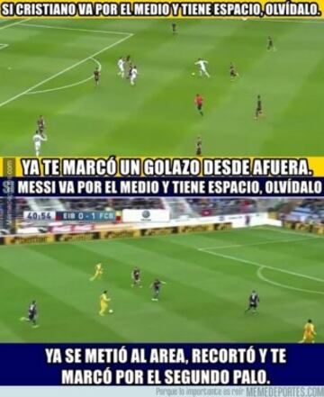 Los memes más divertidos del Eibar-Barcelona