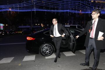 Mijatovic a la llegada a la Gala. 