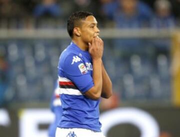 Con Muriel, Sampdoria superó 1-0 al Inter de Guarín