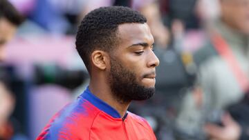 Simeone recupera futbolistas: Lemar se entrenó con el grupo