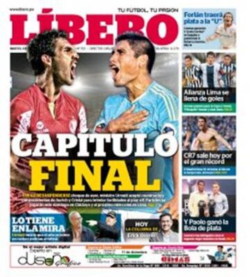 Portadas de la prensa deportiva